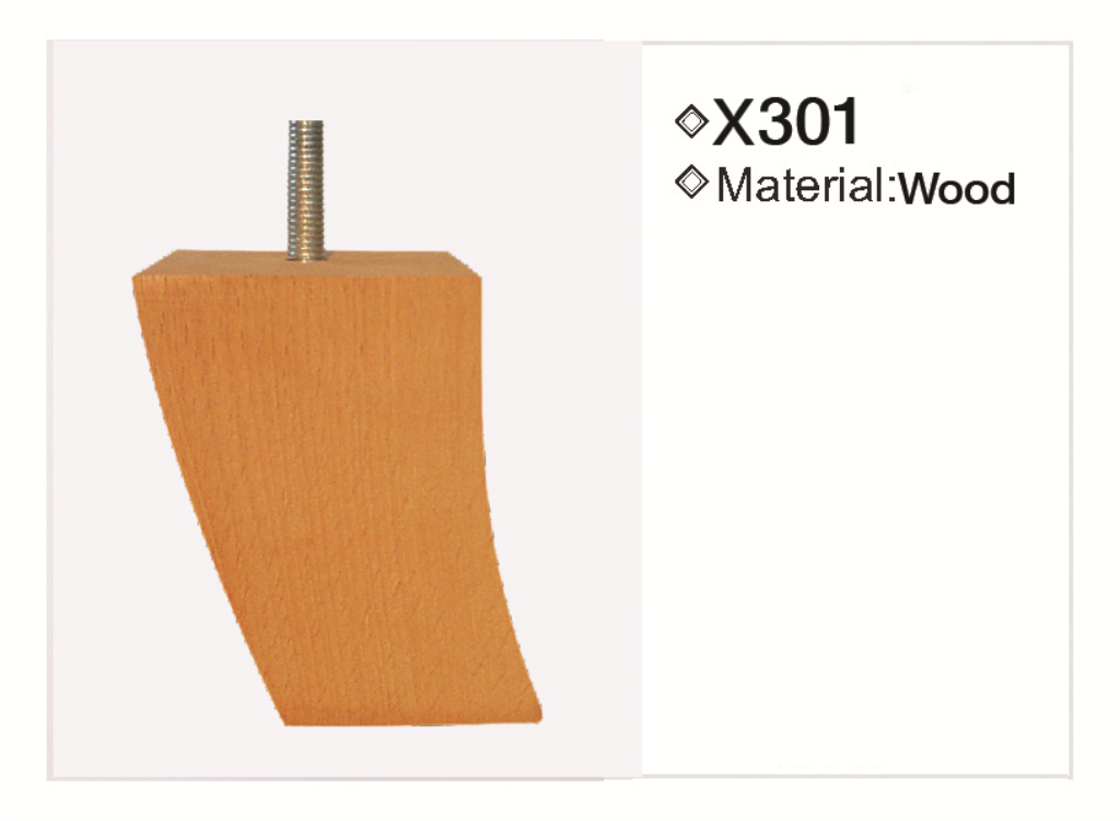 Wooden leg 301 — Wooden leg 301 · dimension drawing