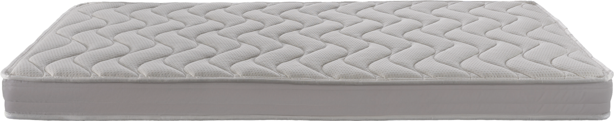 EN1530 Best Foam 220 — Κοντινή λεπτομέρεια: λεπτό λευκό στρώμα με κυματιστό καπιτονέ και οριζόντια ραφή στη φάσα.