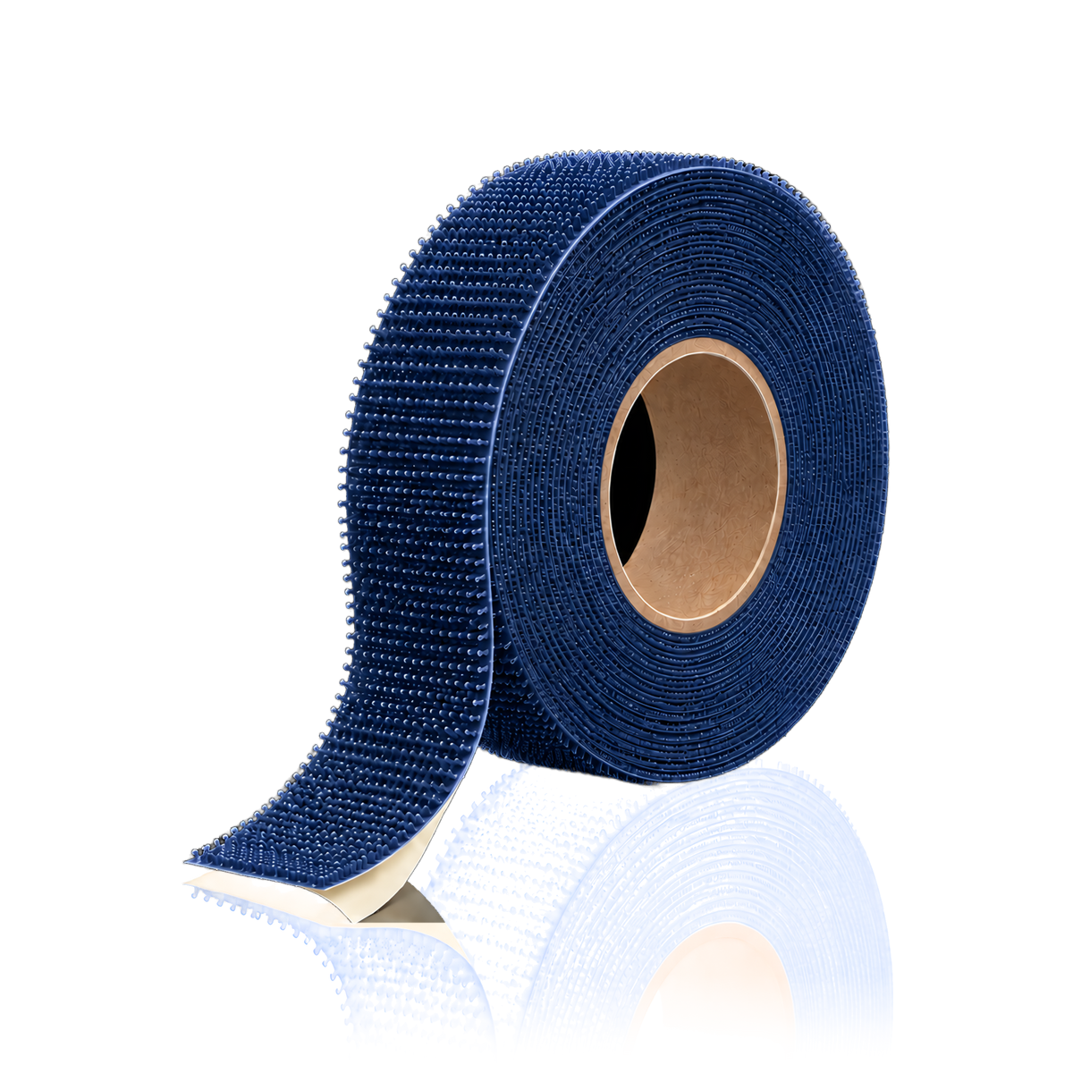 Self-adhesive hook and loop tape 25 m/roll — Self-adhesive hook and loop tape 25 m/roll · Hook (hard) · 3 cm · Dark blue