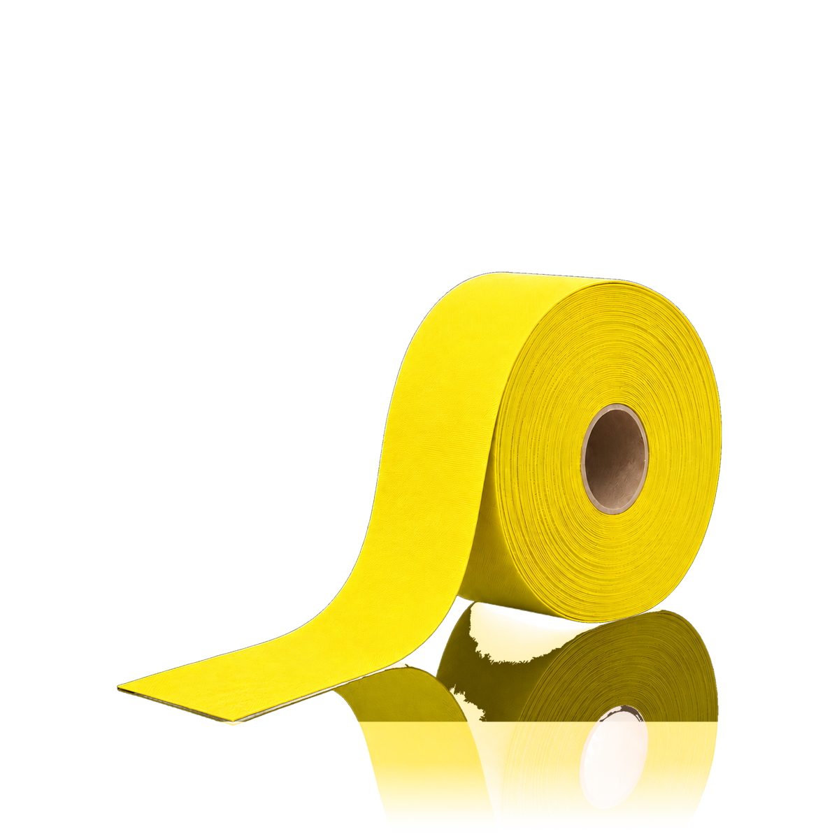 Piping tape 70 gr 5.00 cm per 100 m — Piping tape 70 gr 5.00 cm per 100 m · Yellow