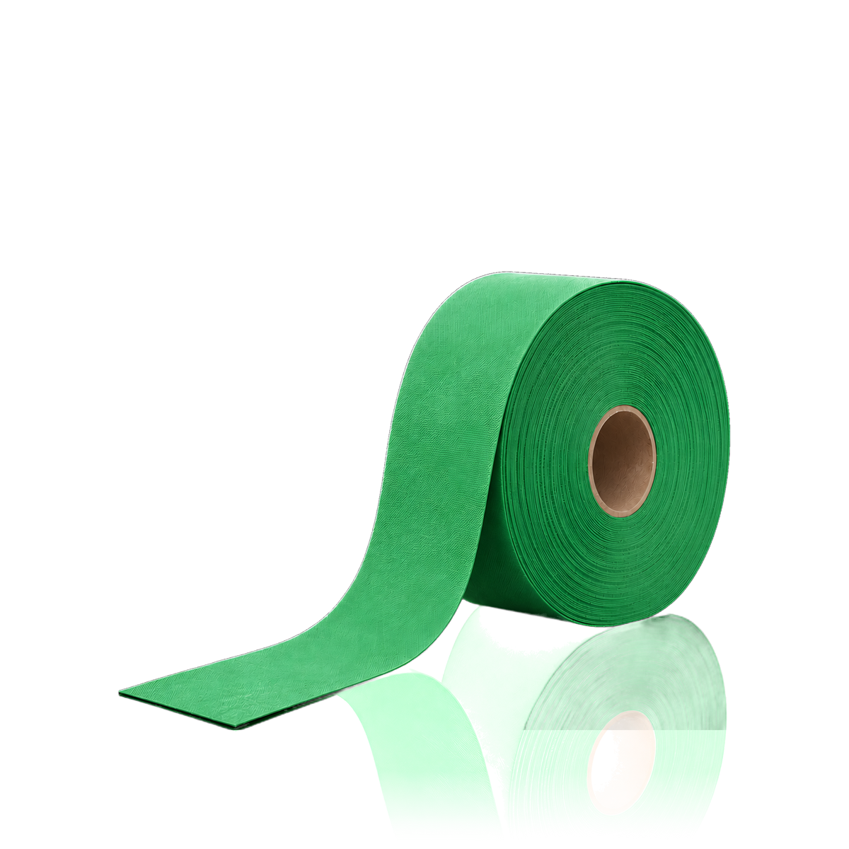 Piping tape 70 gr 5.00 cm per 100 m — Piping tape 70 gr 5.00 cm per 100 m · Green