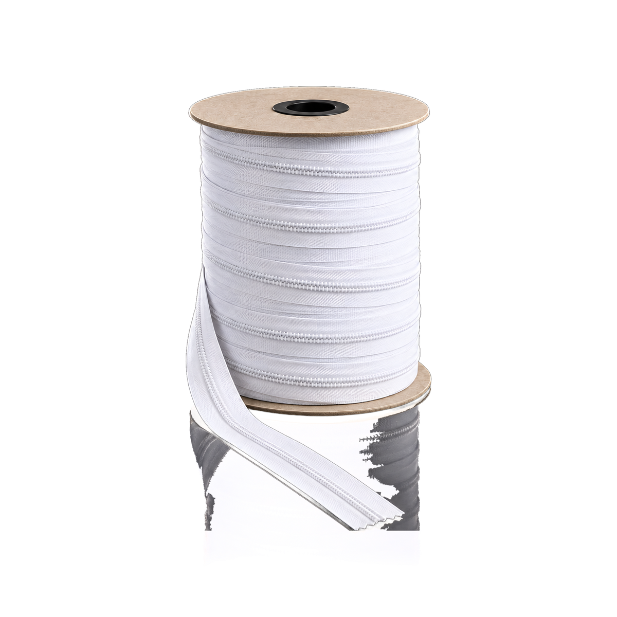 Zipper No5 200 m/spool — Zipper No5 200 m/spool · White
