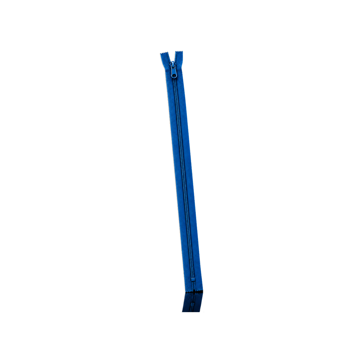 Zipper with slider No3 47 cm - 100 pcs — Zipper with slider No3 47 cm - 100 pcs · Electric blue