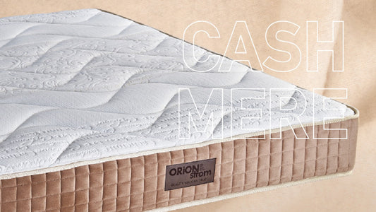 Στρώμα υψηλής ποιότητας με ύφασμα κασμίρ και κομψή σχεδίαση