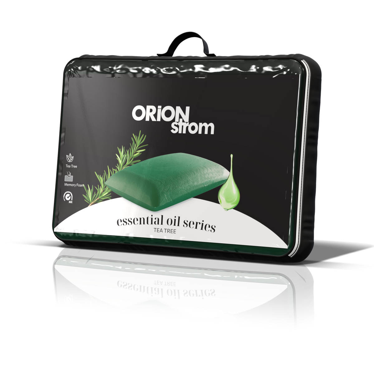 224C Memory Pillow Tea Tree — 224C Memory Pillow Tea Tree · packaging bag