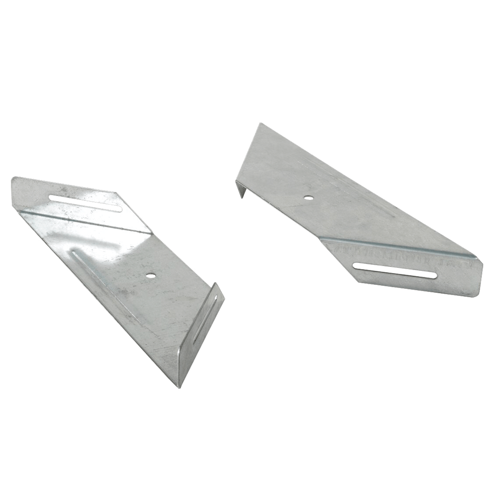 2281 Corner (diagonal) bed tie and frame support galvanized (set of 4 pcs)