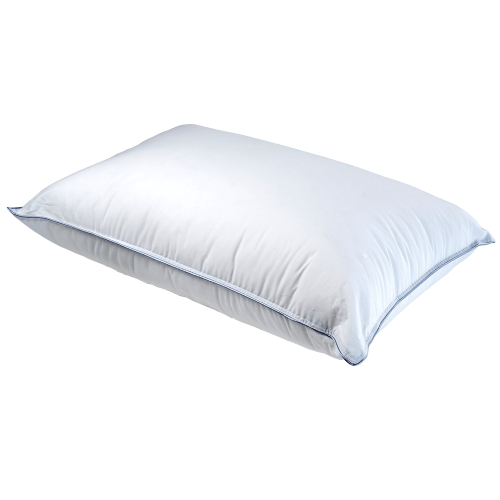 271 Percale Pillow 100% Cotton Down Proof Double Piping 50 X 70 cm