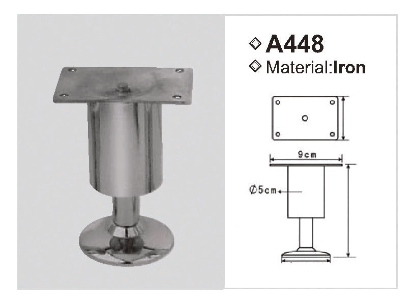 METAL FEET A448