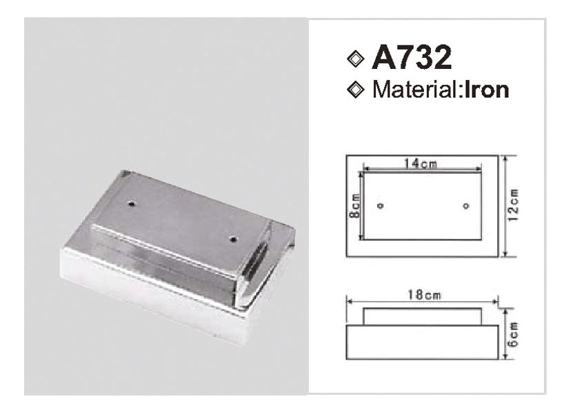 METAL FEET A732