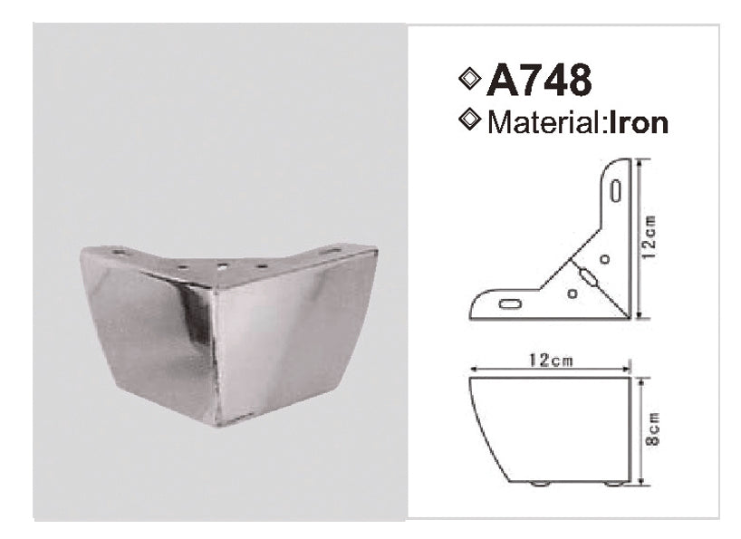 METAL FEET A748