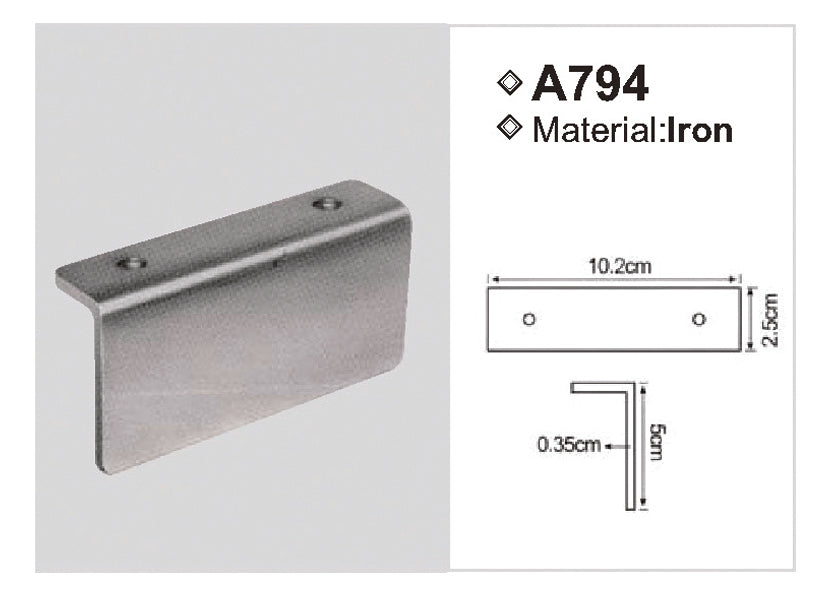 METAL FEET A794