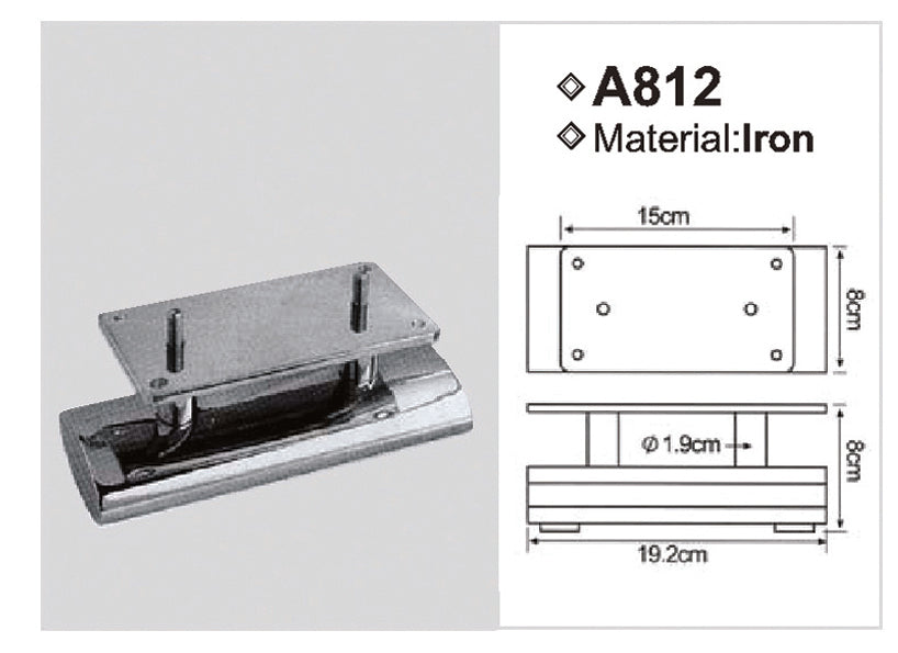METAL FEET A812