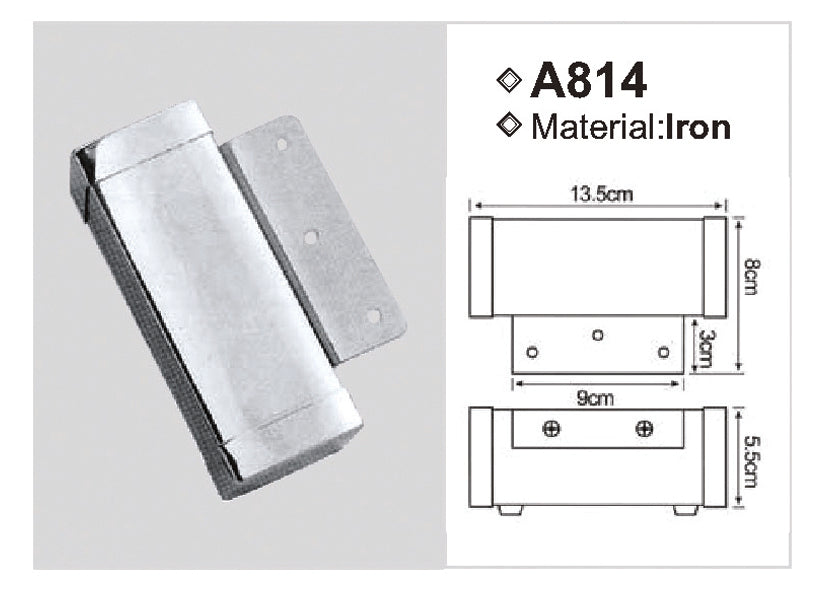 METAL FEET A814