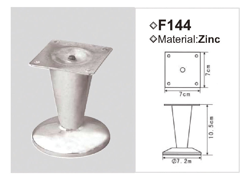 FEET METAL F144