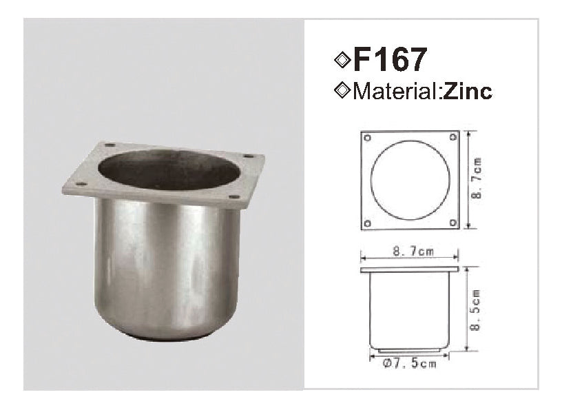 FEET METAL F167