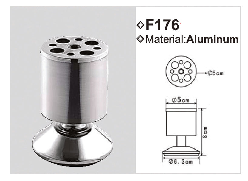 FEET METAL F176