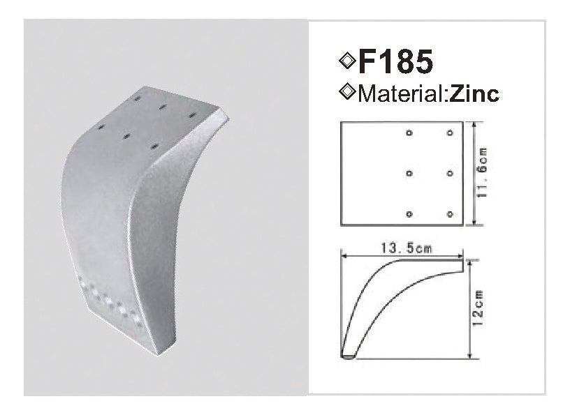 FEET METAL F185
