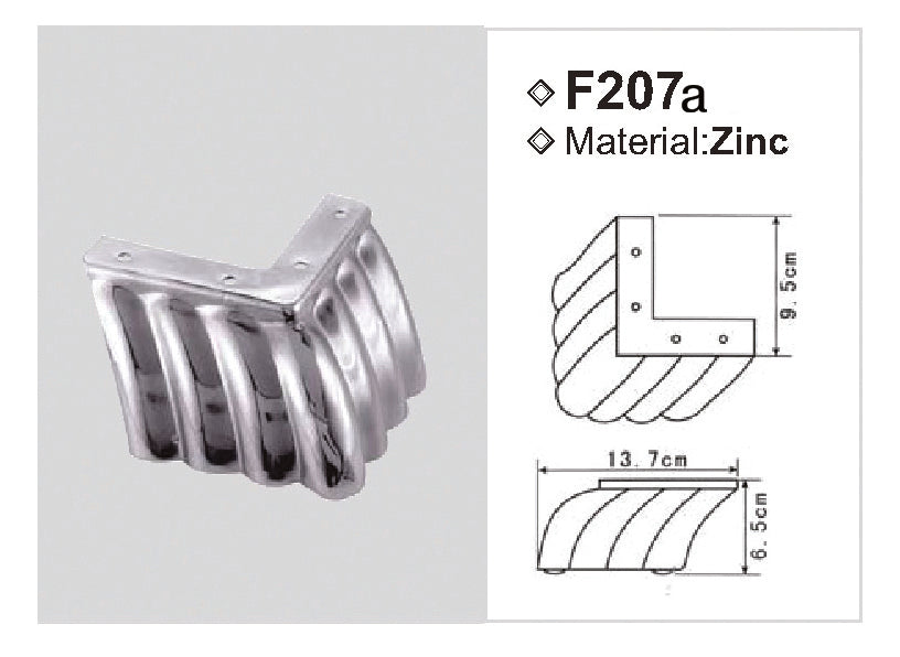 FEET METAL F207-2