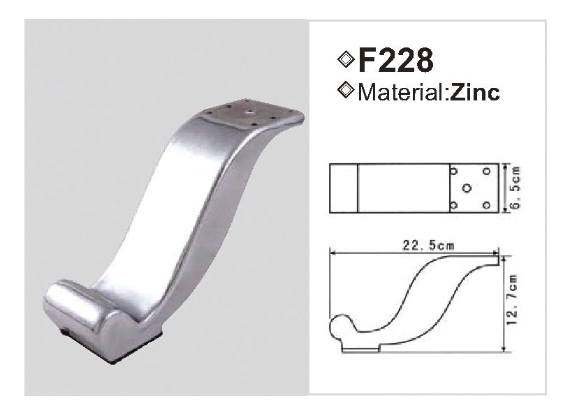 FEET METAL F228