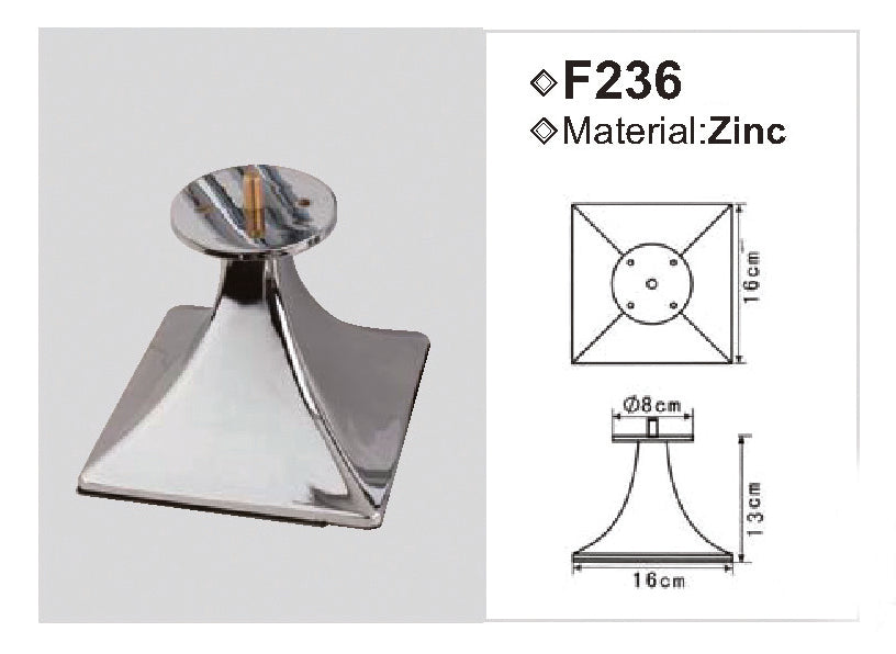 FEET METAL F236