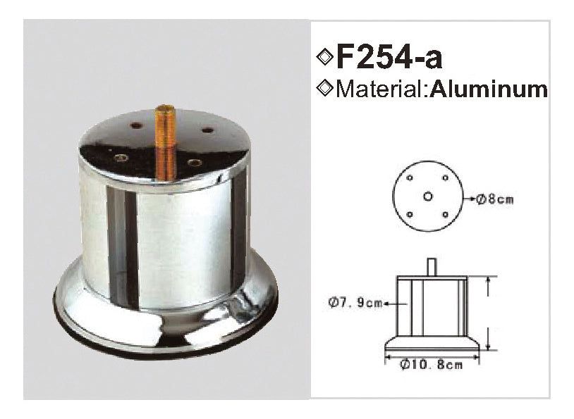 FEET METAL F254a