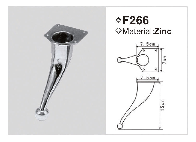 FEET METAL F266