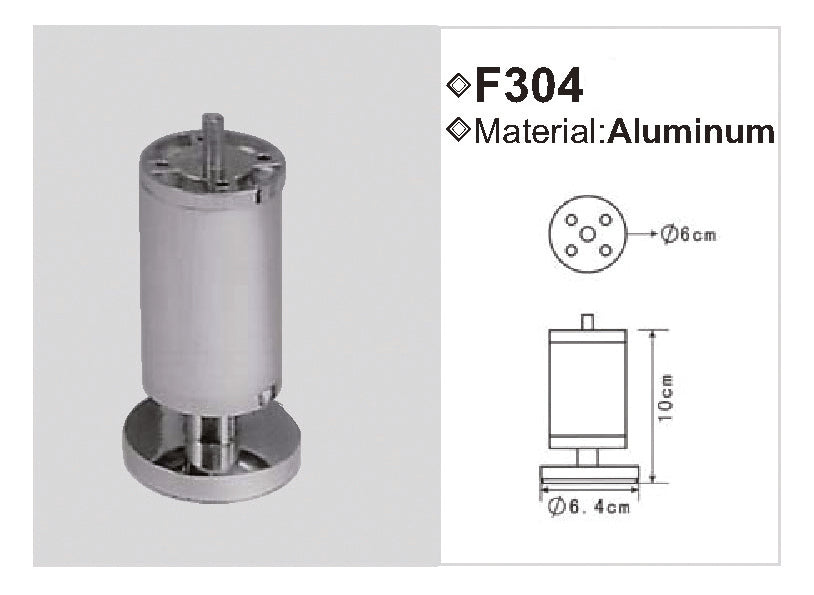 FEET METAL F304