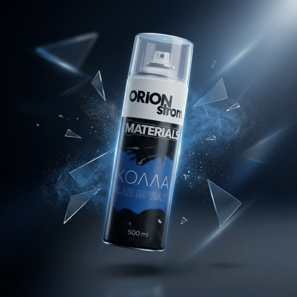 Car spray adhesive, sky blue 500 ml — Car spray adhesive, sky blue 500 ml · presentation