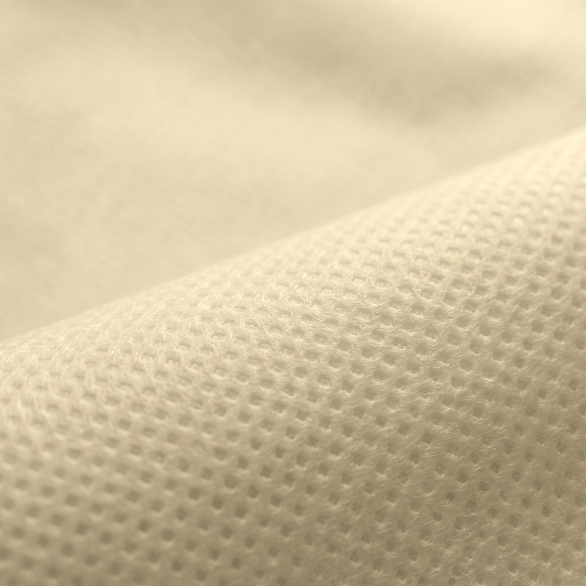 Non-woven 100 gr — Ύφασμα NON WOVEN 100gr σε εκρού κίτρινο, διαθέσιμο σε πλάτος 160cm, για ενισχυμένες επενδύσεις και διακοσμητικές κατασκευές.
