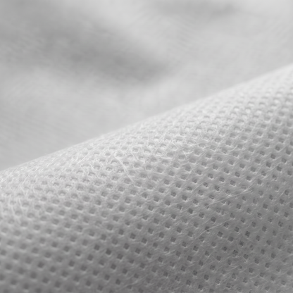 Ύφασμα NON WOVEN 50gr σε λευκό, διαθέσιμο σε πλάτη 90cm και 160cm, για επενδύσεις επίπλων.