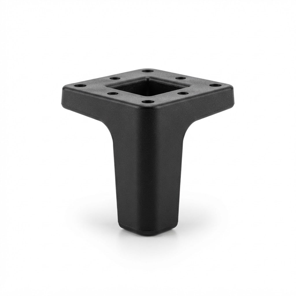 Plastic leg K02 oval corner — Ποδαράκι ΠΛΑΣΤΙΚΟ Κ02 ΟΒΑΛ ΓΩΝΙΑ