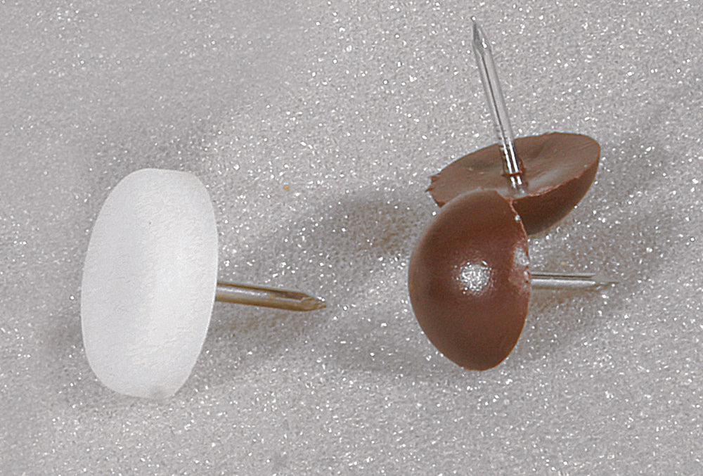 WHITE-BROWN PLASTIC PATIN