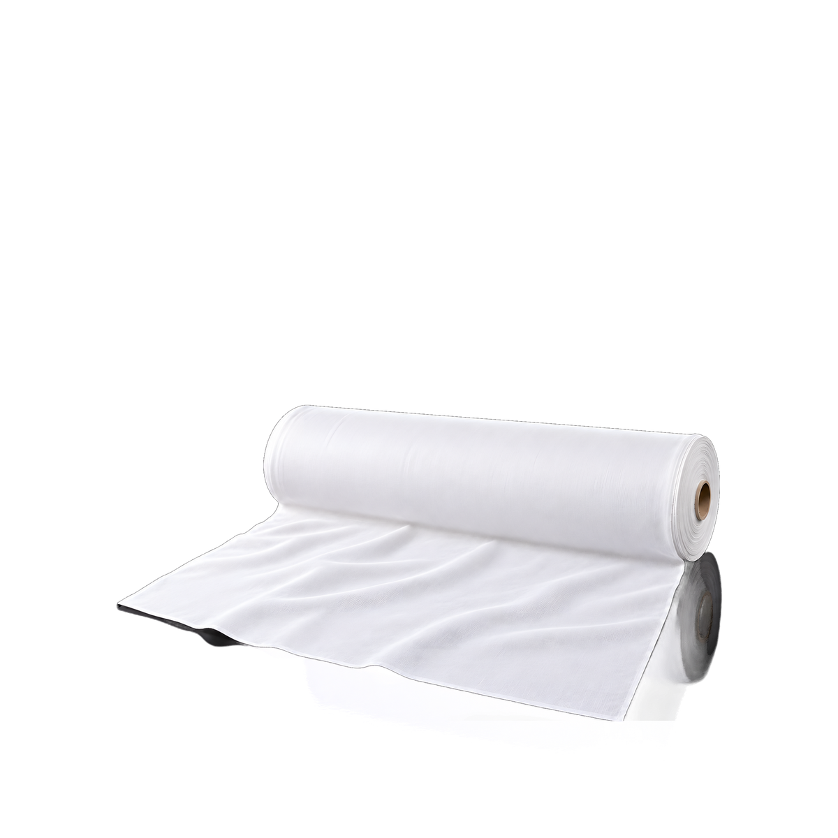 Polyester-cotton calico 2.10 m — Polyester-cotton calico 2.10 m · White