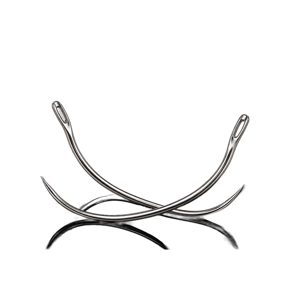 Curved needle