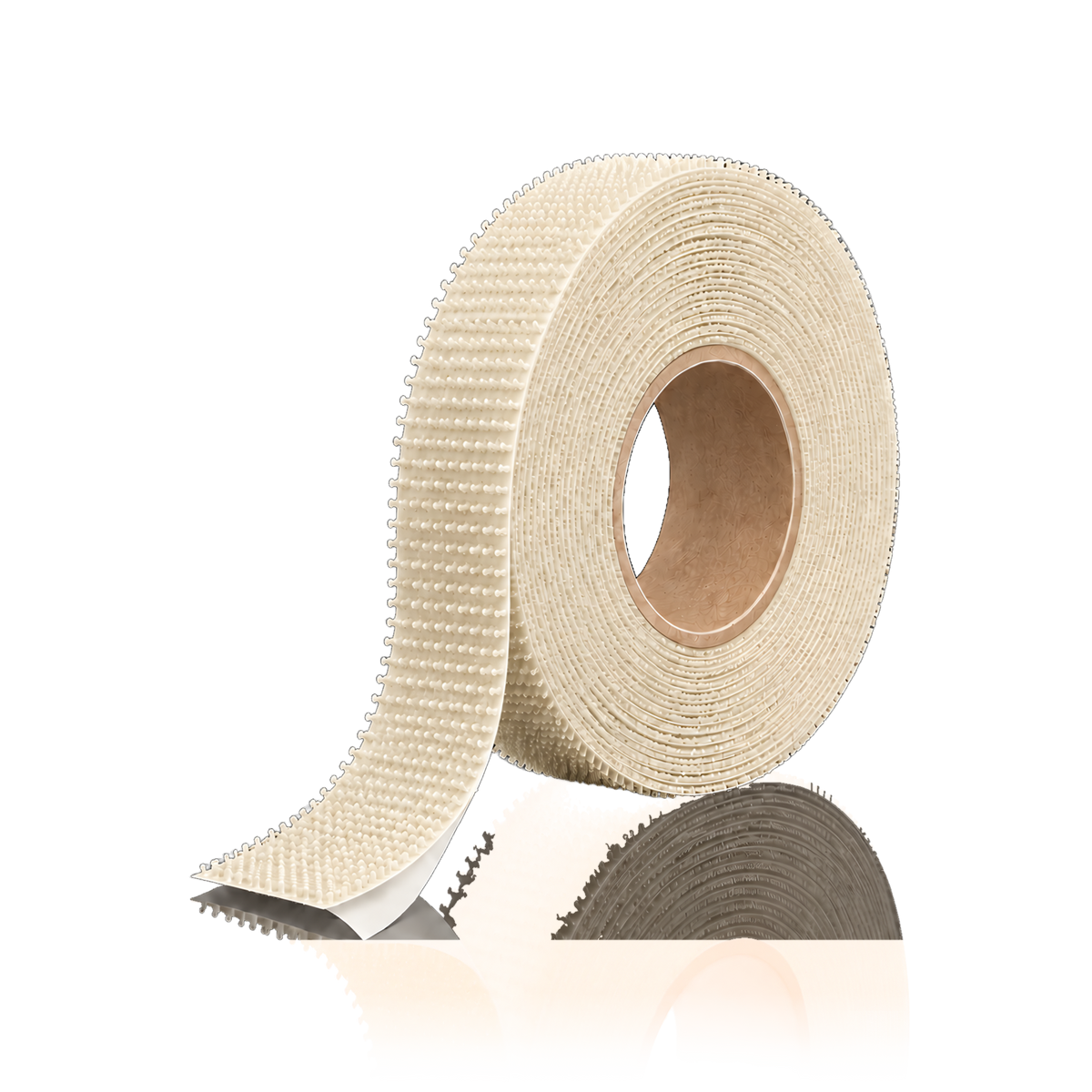 Self-adhesive hook and loop tape 25 m/roll — Self-adhesive hook and loop tape 25 m/roll · Hook (hard) · 2 cm · Ecru