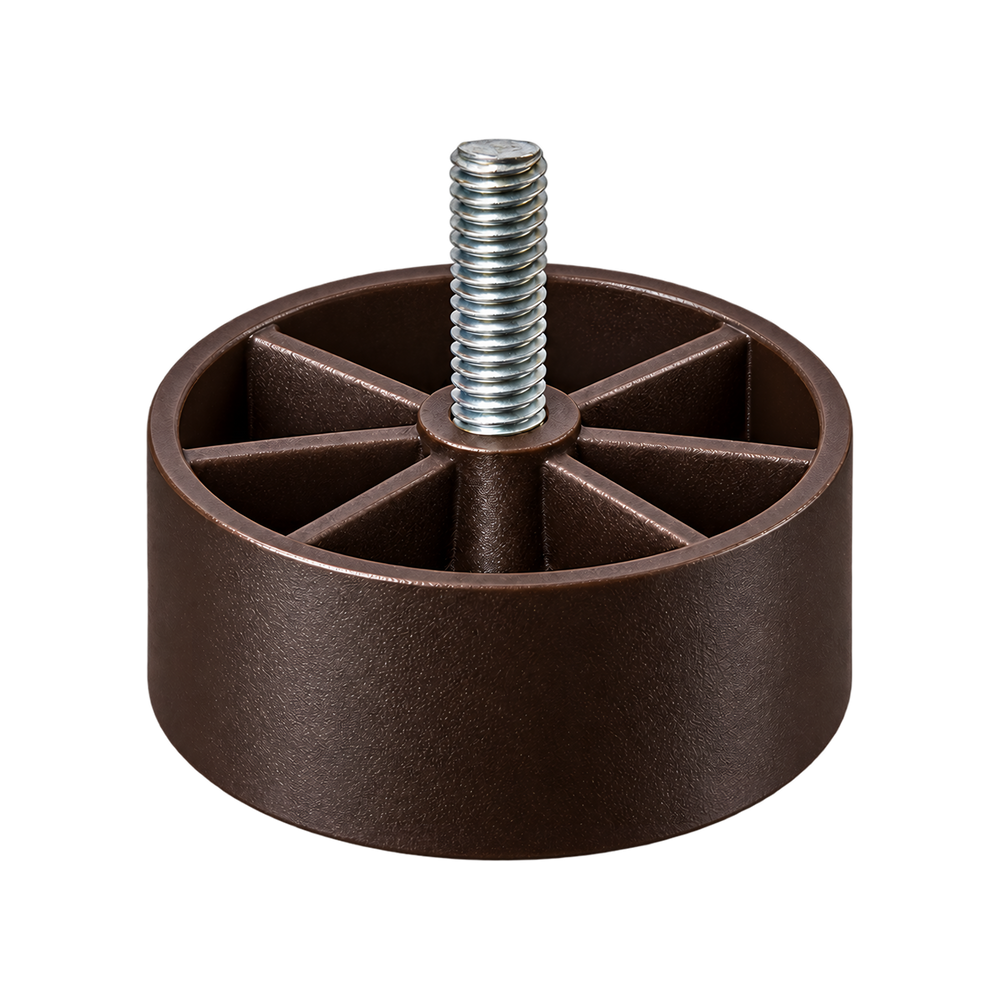 Plastic leg with screw 5 cm