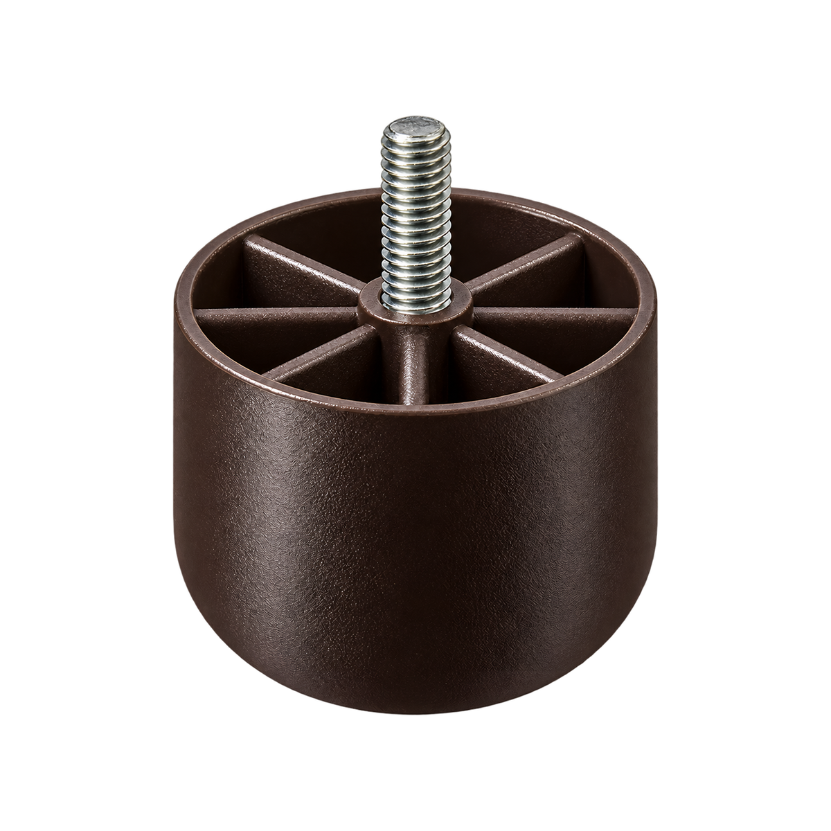 Plastic leg with screw 7 cm — Product view
