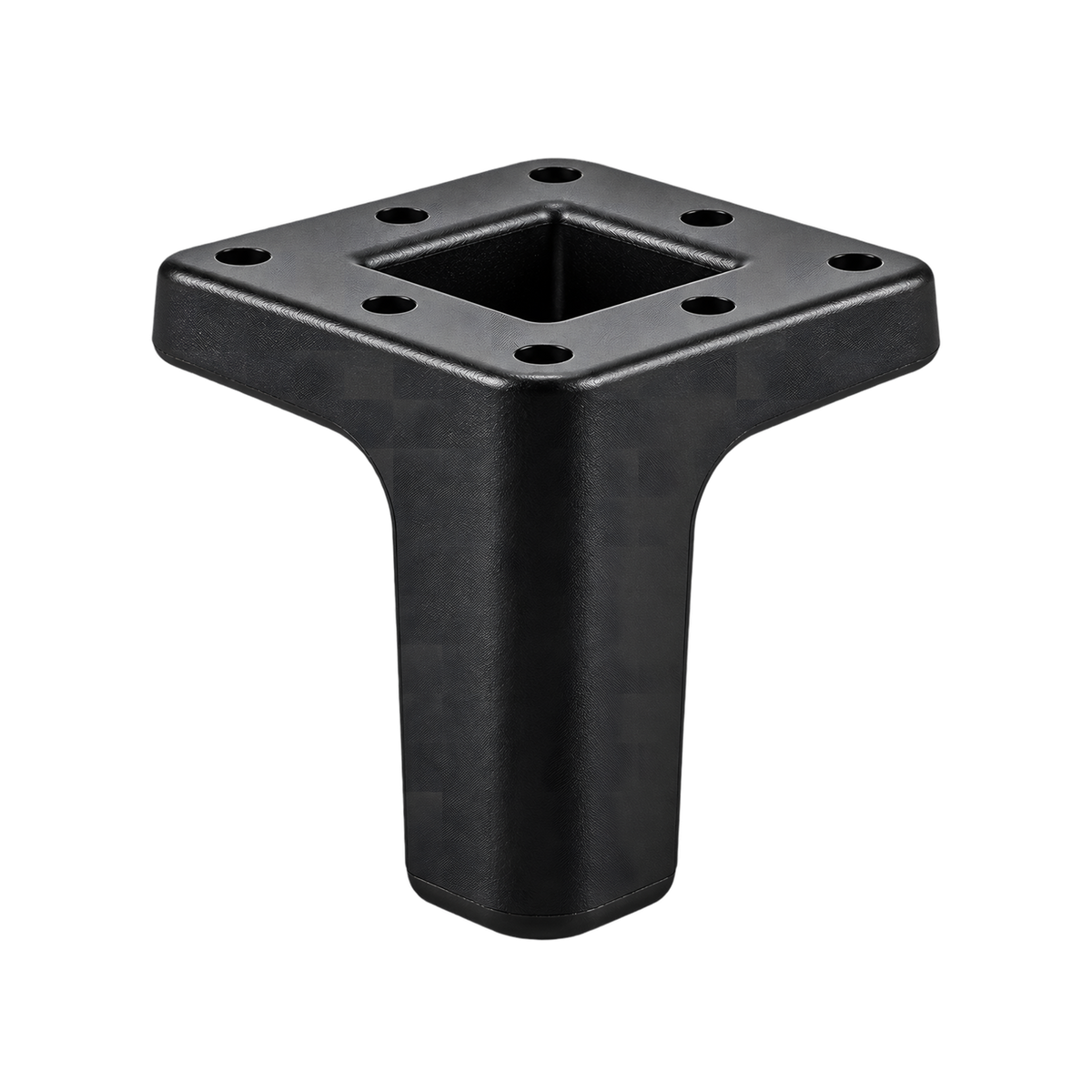 Plastic leg K02 oval corner — Product view