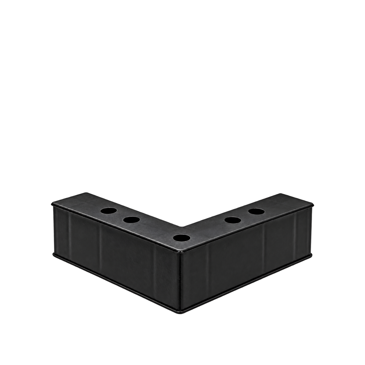 Plastic leg K06 square corner — Product view