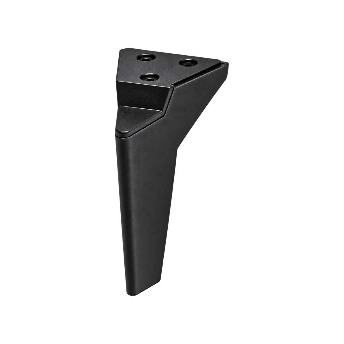 Plastic leg K10 black — Product view