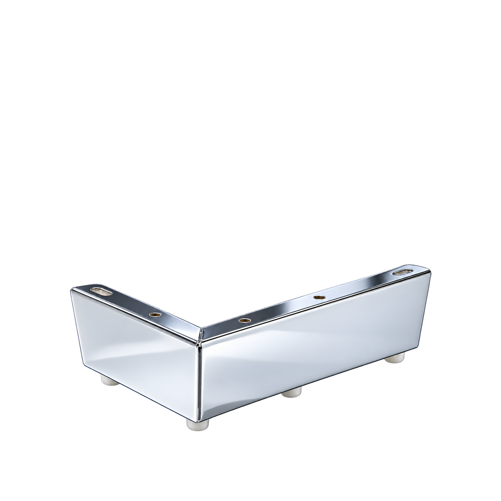 Metal leg S 22 15 × 22 × 5.5 cm