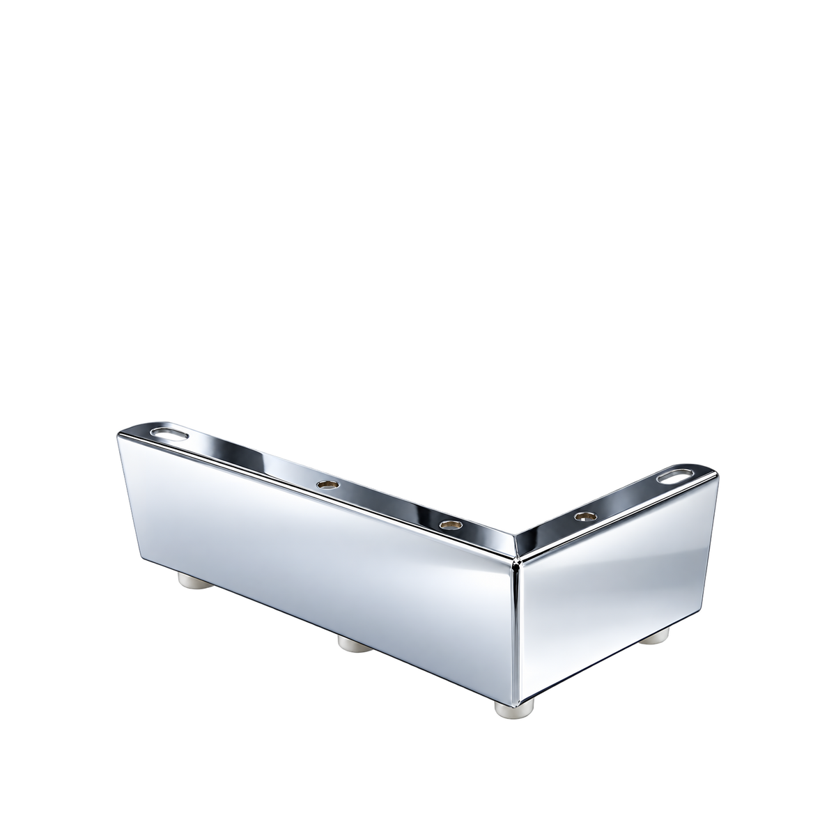 Metal leg S 23 15 × 22 × 5.5 cm — Product view