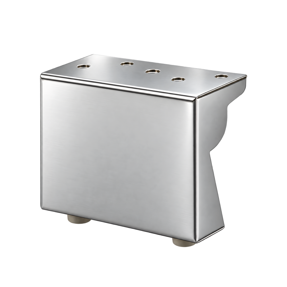 Metal leg S 25 8 cm