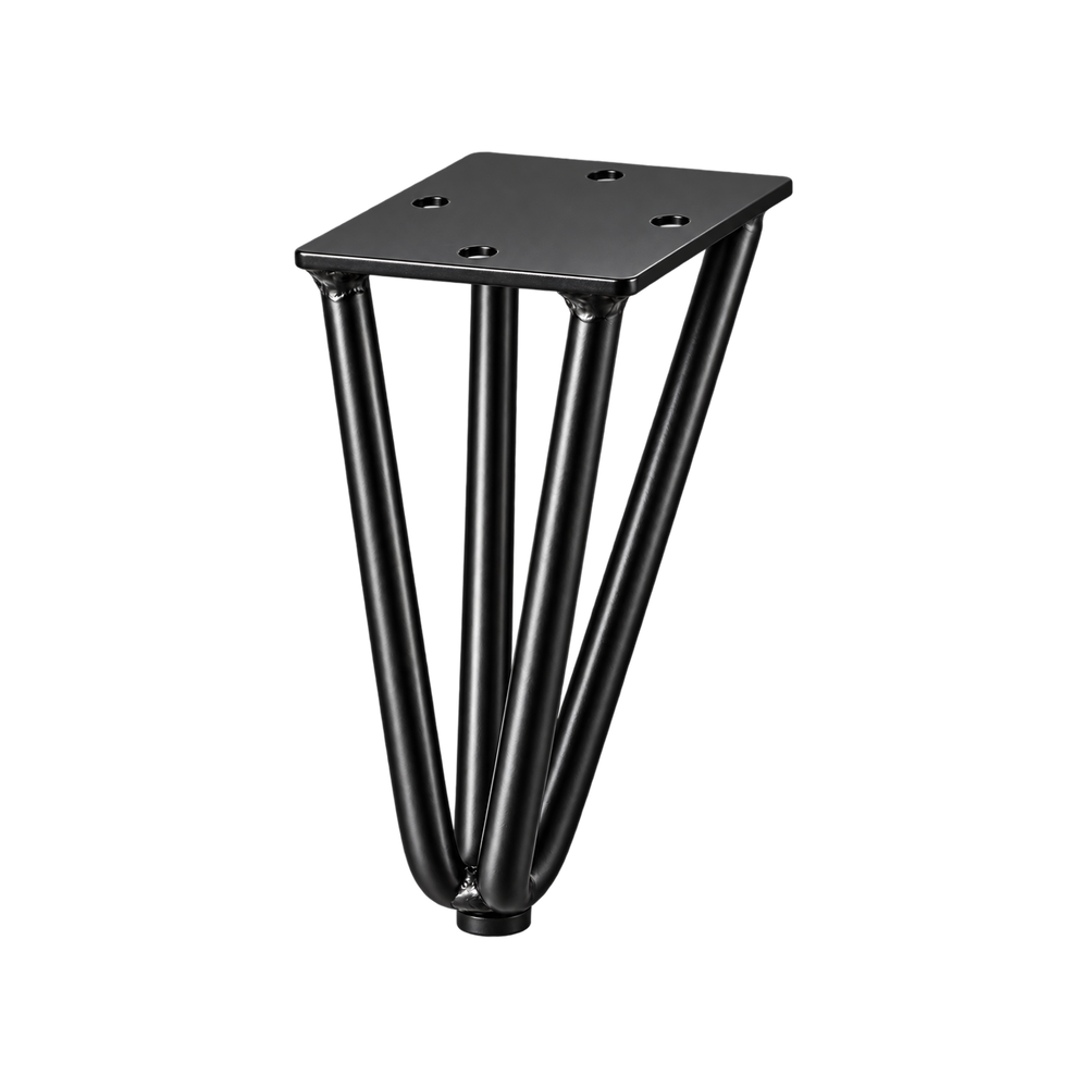 Metal leg S 47 15 cm black