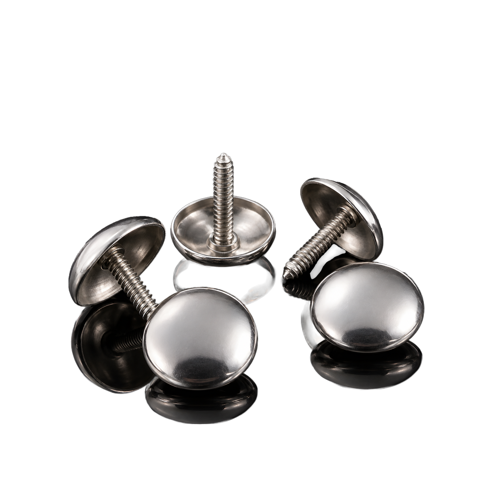 Button shells with screw (200 pcs)