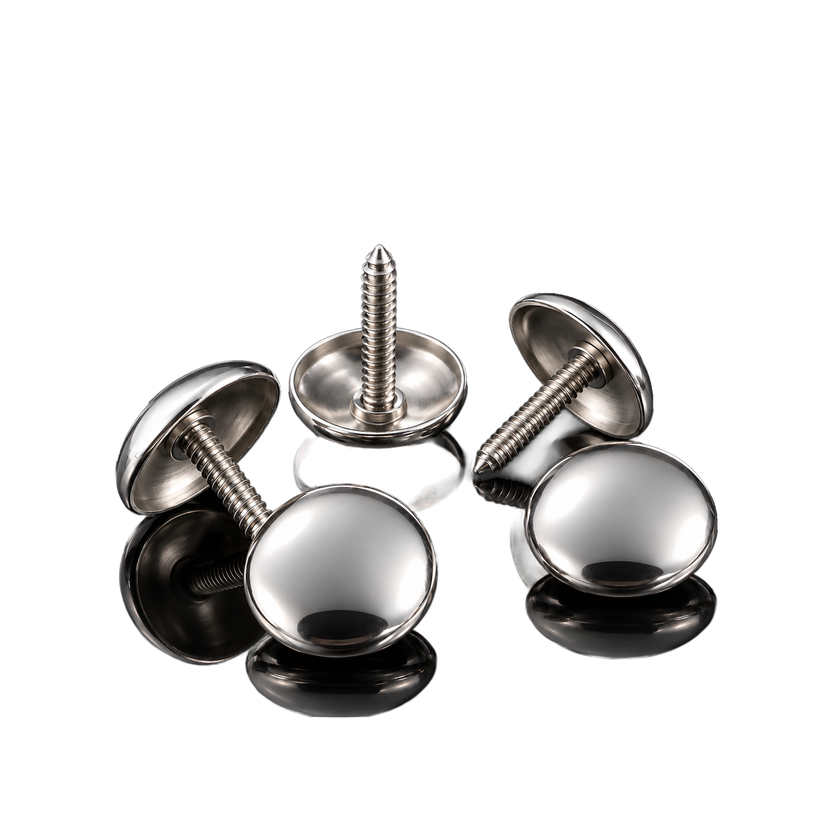 Button shells with screw (200 pcs) — Button shells Φ18 with 33 mm screw (200 pcs) N28