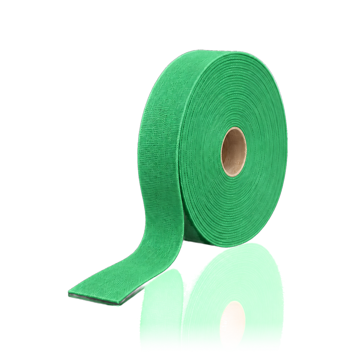 Piping tape 70 gr 3.00 cm per 100 m — Piping tape 70 gr 3.00 cm per 100 m · Green