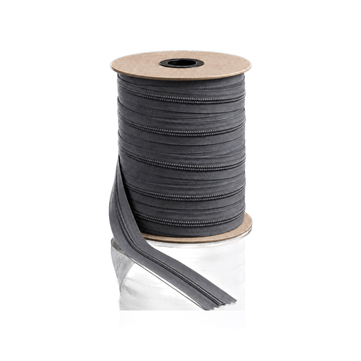 Zipper No5 200 m/spool — Zipper No5 200 m/spool · Dark grey