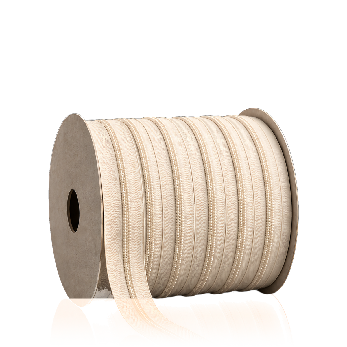 Zipper No7 200 m/spool — Zipper No7 200 m/spool · Light beige
