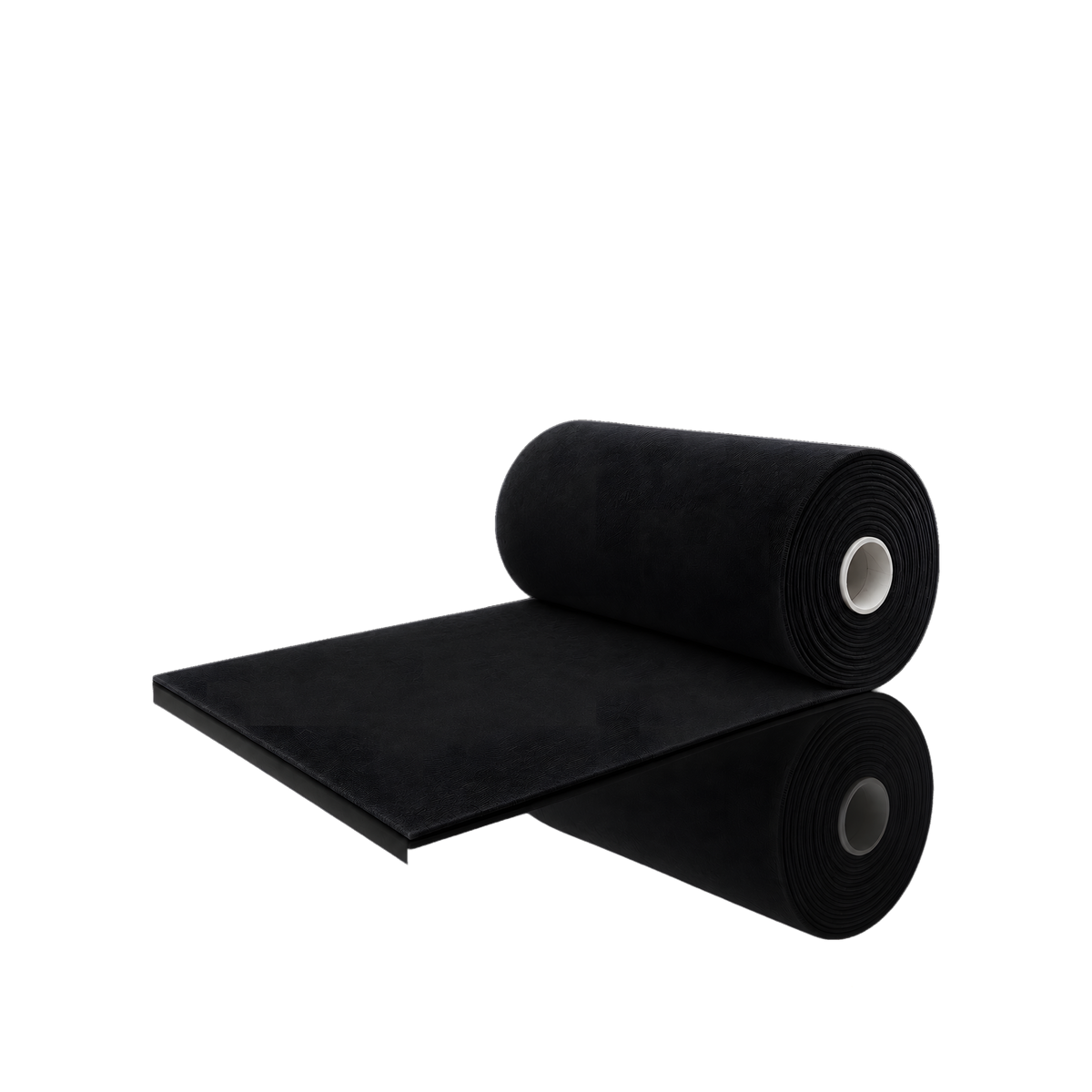 Laminated foam 150 cm — Laminated foam 150 cm · Black